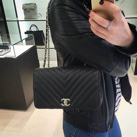 chanel chevron statement bag review|Chanel 2.55 purses.